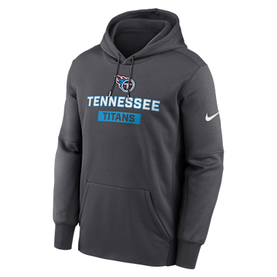 Tennessee Titans Toss Sweep Men's Nike Therma NFL Pullover Hoodie